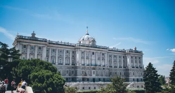 Vista Del Palacio Real De Espa�a