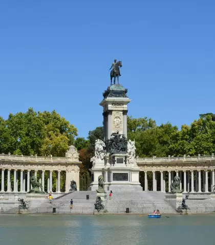 parque, madrid, monumento