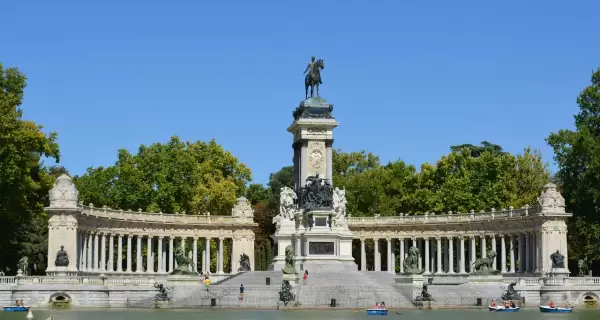 parque, madrid, monumento
