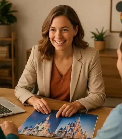 Contratar una agencia para Disney puede dar tranquilidad, aunque organizarlo por tu cuenta o con un agente oficial te brinda m�s flexibilidad.