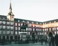 La Plaza Mayor, coraz�n hist�rico de Madrid y uno de sus lugares m�s visitados.