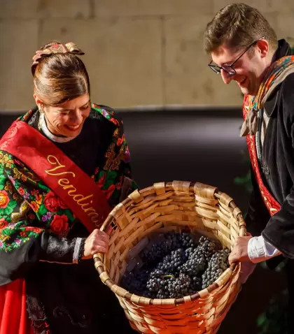La Fiesta de la Vendimia en Logro�o, una tradici�n oto�al que combina vino, m�sica y cultura.