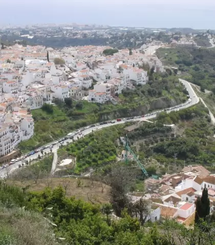 Frigiliana, uno de los pueblos blancos m�s representativos y fotog�nicos de Andaluc�a.
