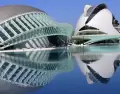 La Ciudad de las Artes y las Ciencias, emblema de la Valencia moderna y creativa.