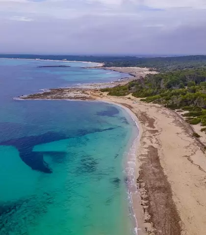 Es Trenc, una de las playas m�s ic�nicas de Mallorca y del Mediterr�neo.