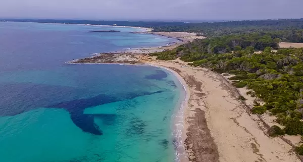 Es Trenc, una de las playas m�s ic�nicas de Mallorca y del Mediterr�neo.