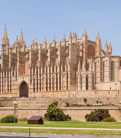 La Catedral de Palma, emblema hist�rico y arquitect�nico de las Islas Baleares.