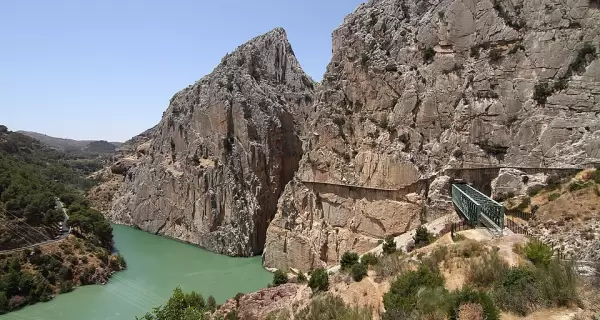 El Caminito del Rey, una de las rutas m�s emocionantes y visitadas de Andaluc�a.