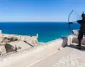 El Castillo de Santa B�rbara, s�mbolo hist�rico de Alicante y mirador del Mediterr�neo.