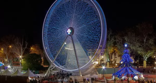 Plaza Nueva es uno de los puntos m�s visitados durante las fiestas.