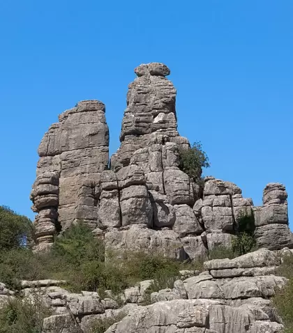 El Torcal de Antequera, uno de los paisajes m�s singulares del sur de Espa�a.