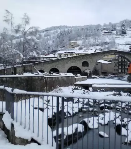 Camprodon combina pueblo, monta�a y tranquilidad invernal.