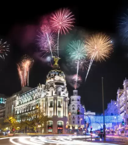 Espa�a ofrece m�ltiples formas de recibir el A�o Nuevo viajando.