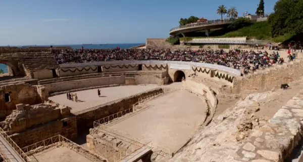 El Anfiteatro romano es uno de los grandes s�mbolos de Tarragona.