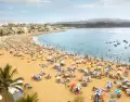 Gran Canaria ofrece clima ideal y playas abiertas durante enero.
