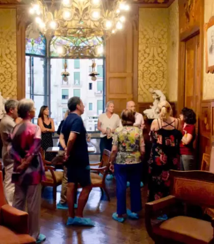 La Casa Nav�s es el gran icono modernista de Reus.