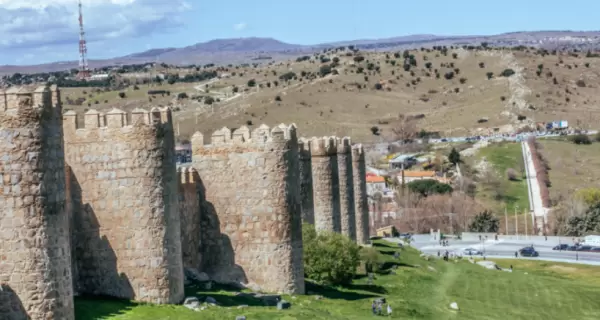 Las murallas son el gran s�mbolo hist�rico de �vila.