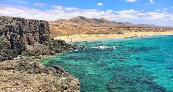 Fuerteventura ofrece tranquilidad y sol en enero.