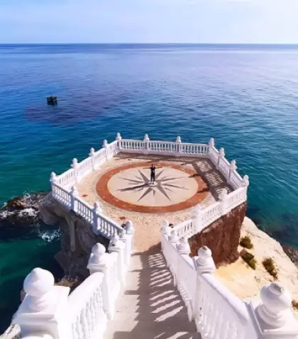 El Balc�n del Mediterr�neo ofrece vistas �nicas del litoral.