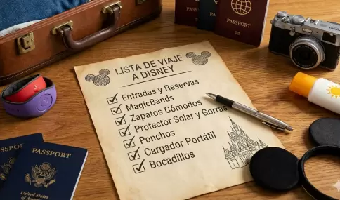 Los esenciales para pasar un d�a completo en los parques sin contratiempos.