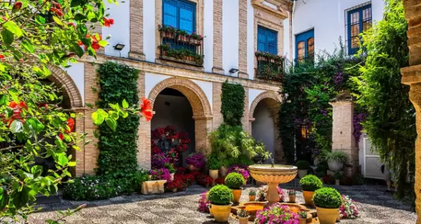 Los patios comienzan a prepararse para la primavera.