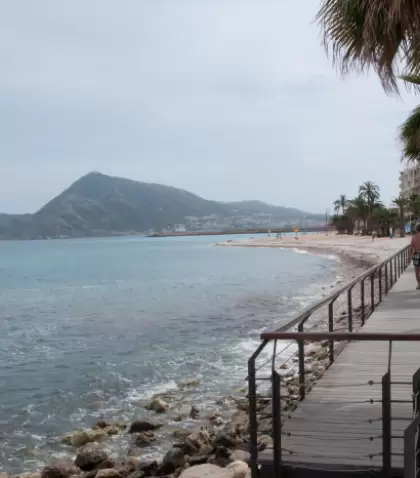 Altea conserva su encanto mediterr�neo durante el invierno.