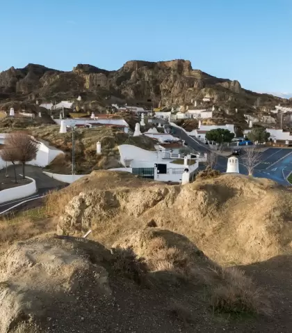 El barrio de las Cuevas es la imagen m�s caracter�stica de Guadix.