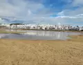 En invierno, las playas de Conil se disfrutan con tranquilidad y aire atl�ntico.