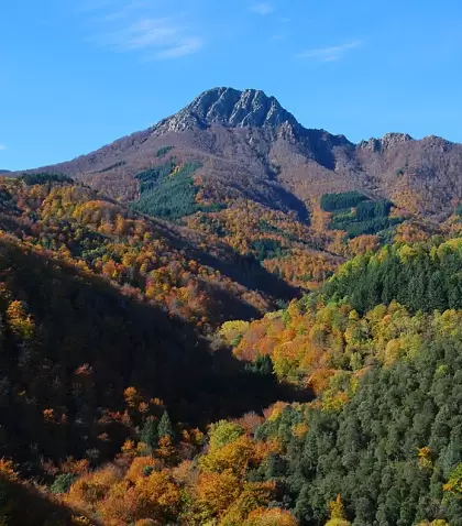 Les Agudes, en el Parque Natural del Montseny, una de las cumbres m�s representativas para hacer senderismo antes de la primavera.