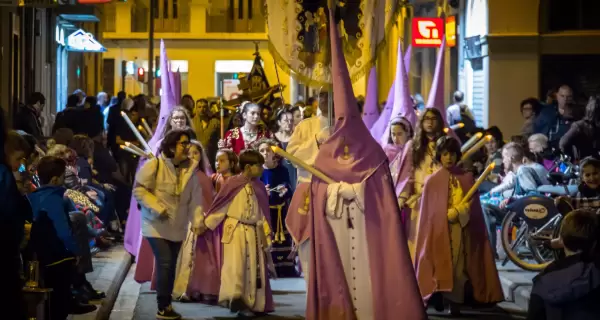 Procesi�n de la Semana Santa Marinera de Valencia.