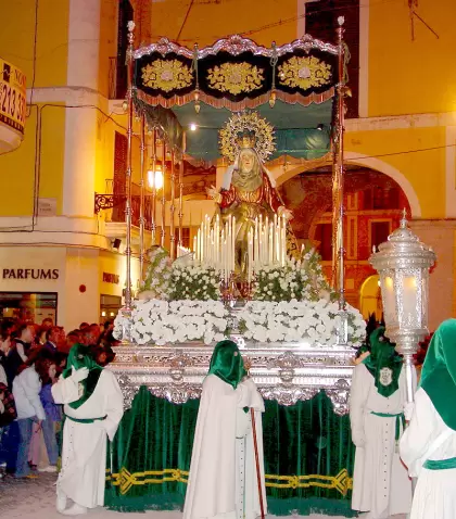 Procesi�n de Semana Santa en Palma de Mallorca.
