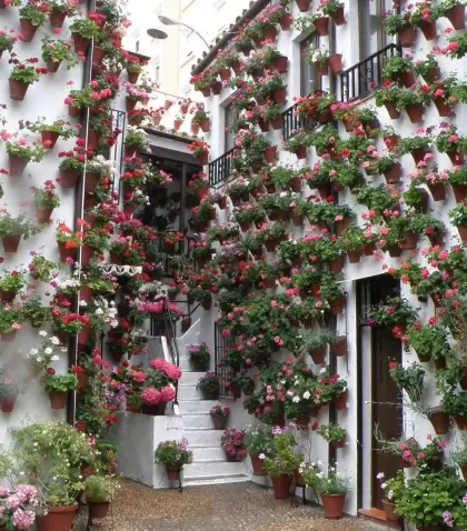 En C�rdoba, mayo luce en sus patios: color, sombra y un calor que ya se siente.