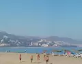 La playa de M�laga, donde junio ya se siente plenamente mediterr�neo.