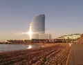 La Barceloneta, s�mbolo del verano urbano y m�s intenso de Barcelona.