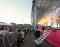 Ping�inos Arena en Valladolid durante una tarde de festival.