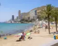 Playa de la Albufereta en Alicante.