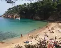 Cala de la Costa Brava en julio.