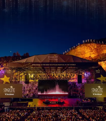 Starlite Marbella en julio.