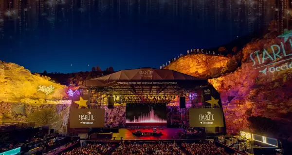 Starlite Marbella en julio.